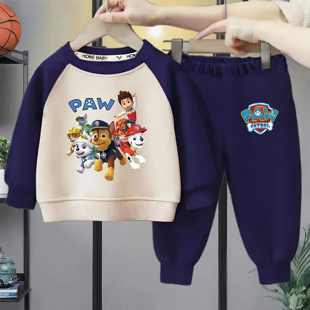 Kids' 2Pcs PAW Patrol Hoodie Sweatshirt and Sweatpant Suit Set
