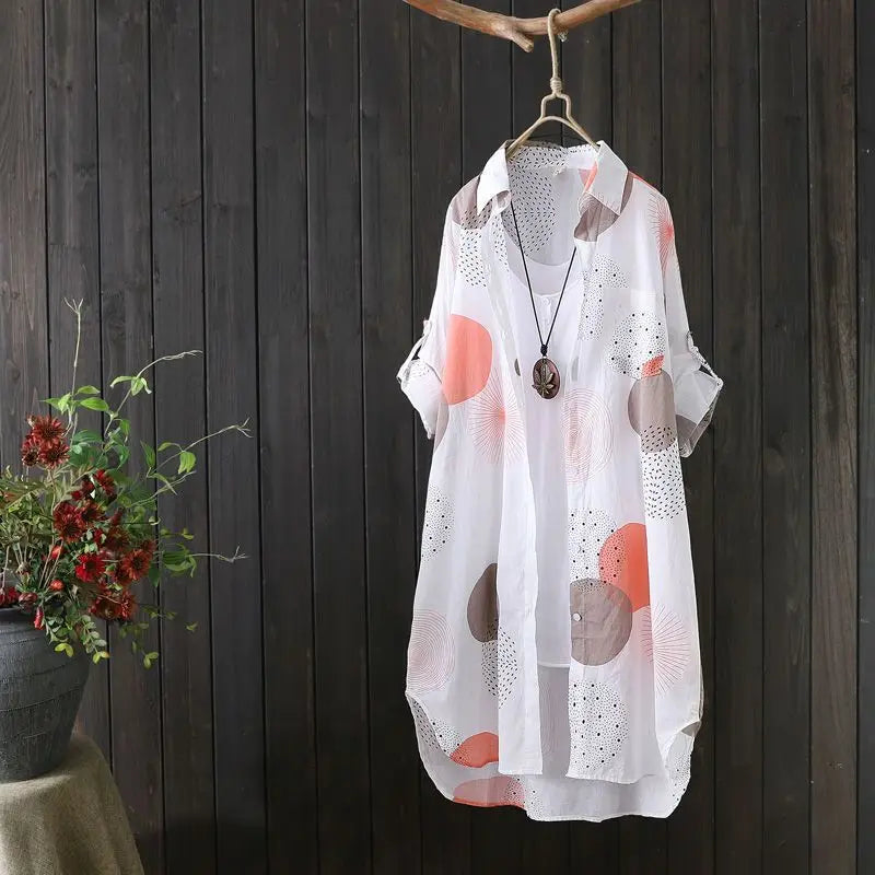 Women's Long Sleeve Blouse Shirt