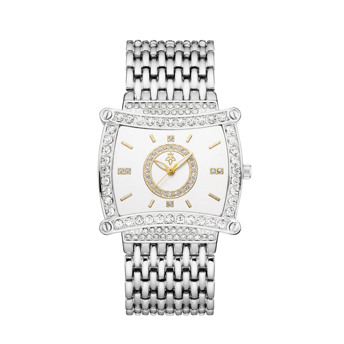 Women's Luxury Diamond-Set Dial Water Resistant Quartz Bracelet Watch