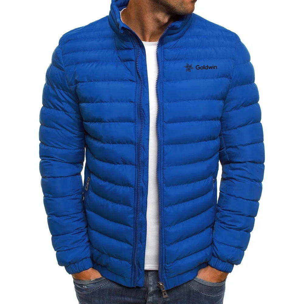 Men's Collar Parker Zipper Filled Jacket