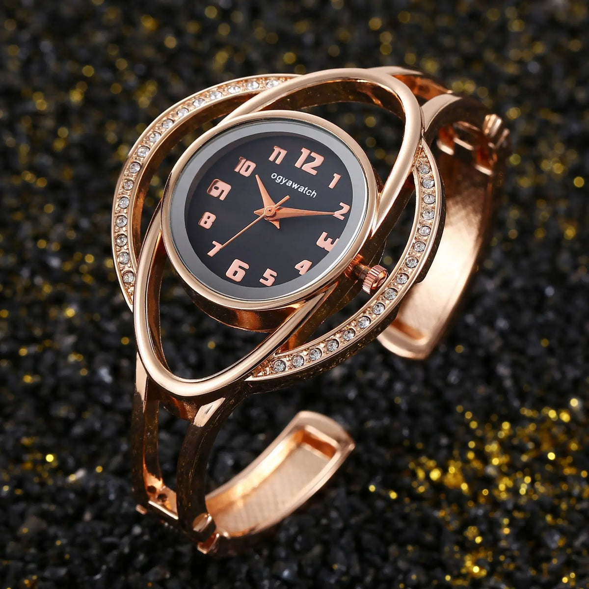 Women's Light Luxury Metal Bracelet Watch