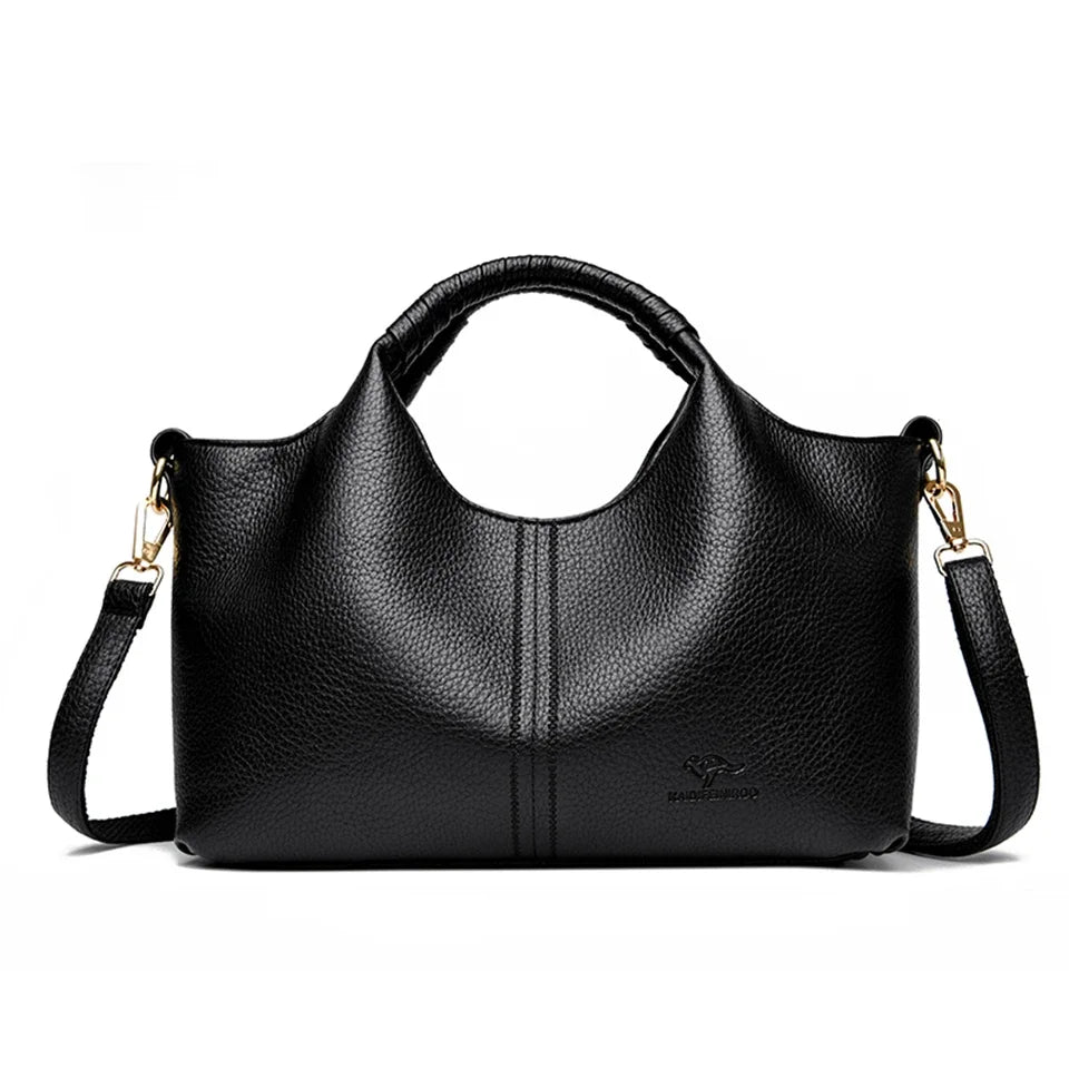 Women's High-Quality Soft Leather Shoulder Bag