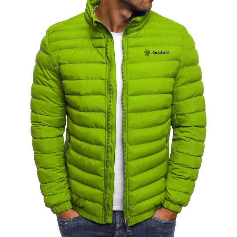 Men's Collar Parker Zipper Filled Jacket