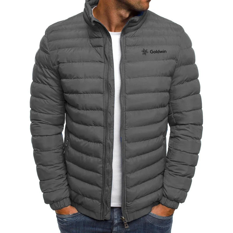 Men's Collar Parker Zipper Filled Jacket