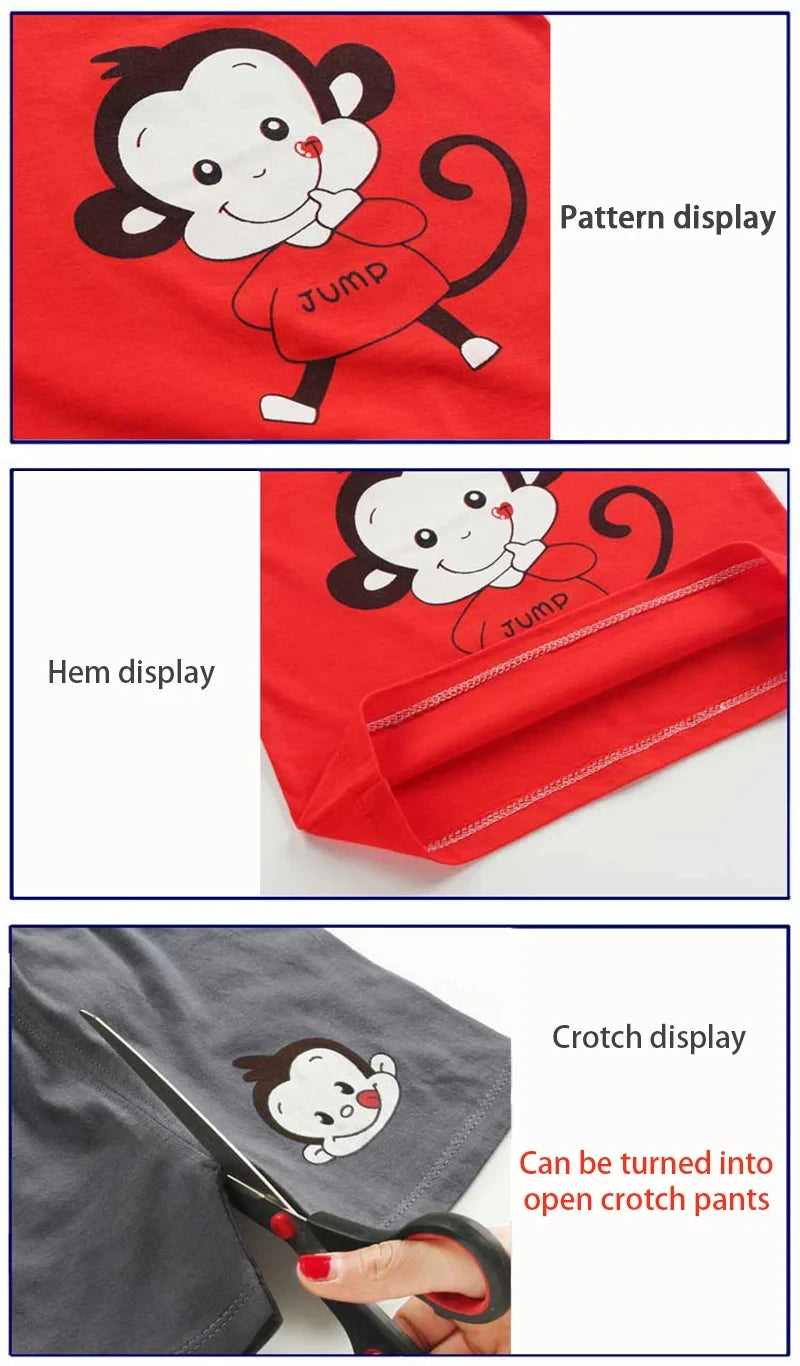 Kids' Cotton T-Shirt Short Set