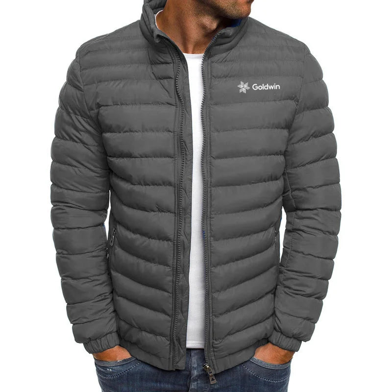 Men's Collar Parker Zipper Filled Jacket
