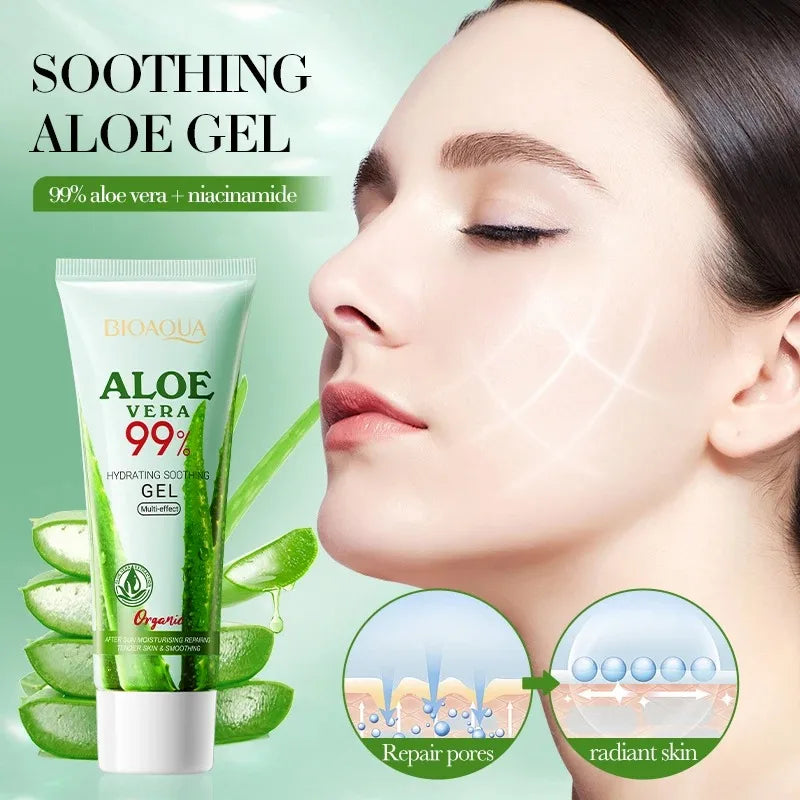 Face Body Moisturizing Hydrating Aloe Vera Gel