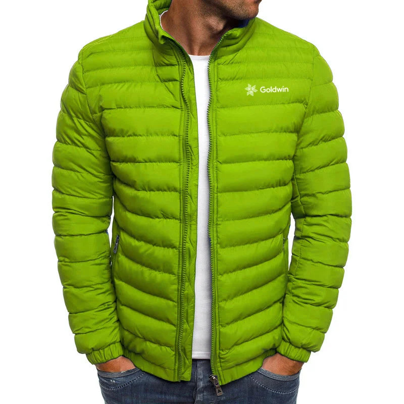 Men's Collar Parker Zipper Filled Jacket
