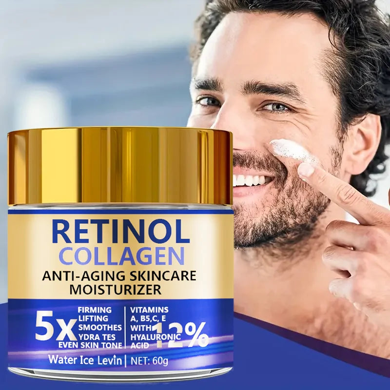 Face Retinol Anti Aging Firming Moisturizer Hyaluronic Acid Collagen Cream