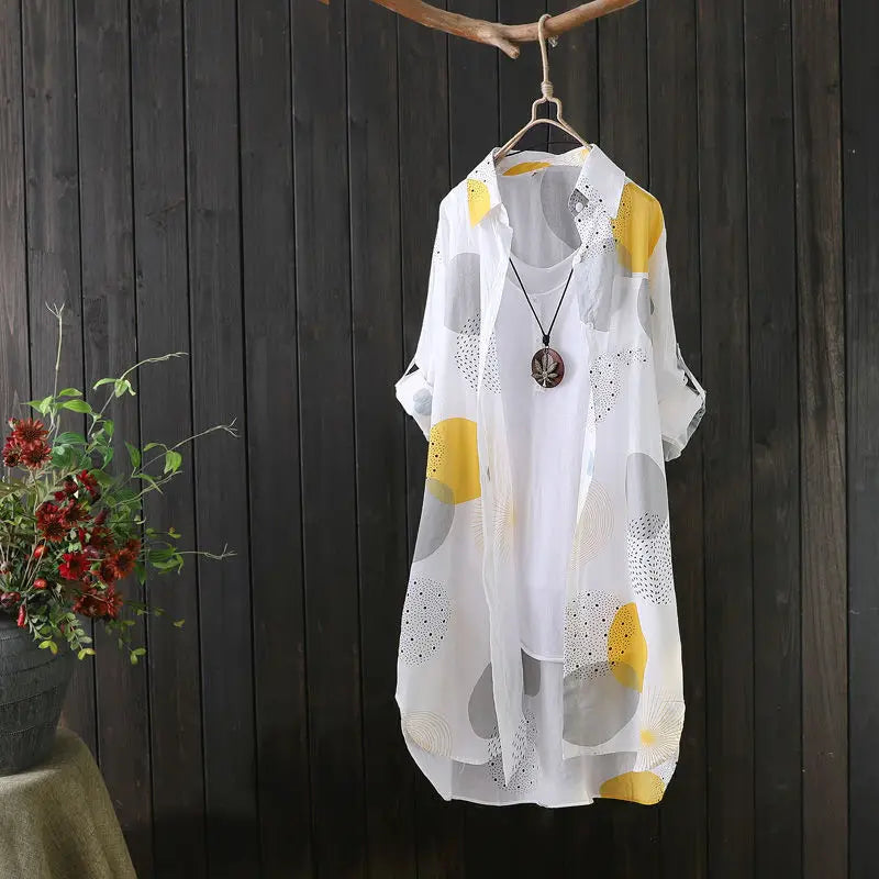 Women's Long Sleeve Blouse Shirt