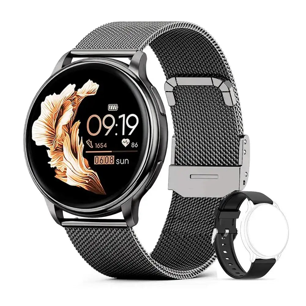 Bluetooth Call Fitness Tracker Heart Rate Sport Smartwatch