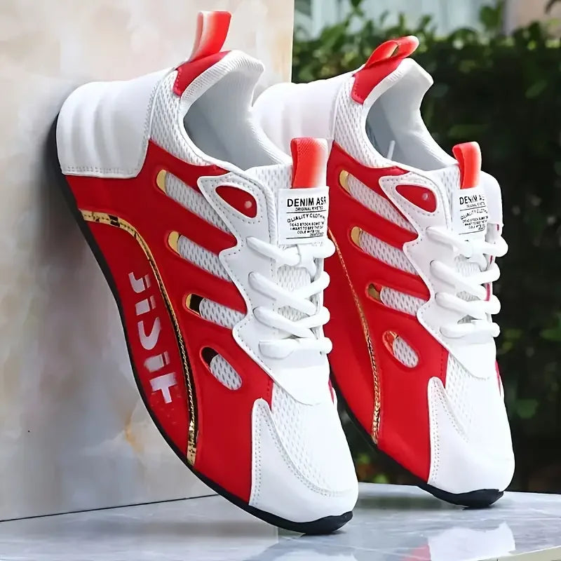 Men's Breathable Comfortable Low Top Strap Shoes