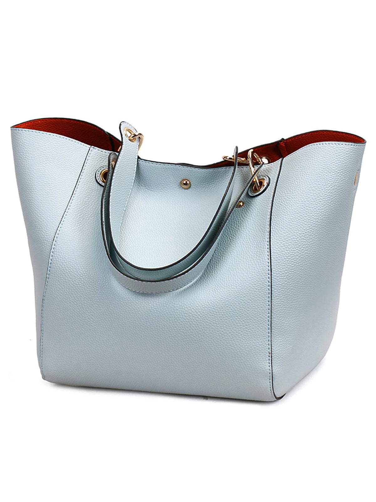 Women Large PU Leather Waterproof Hand Shoulder Bag