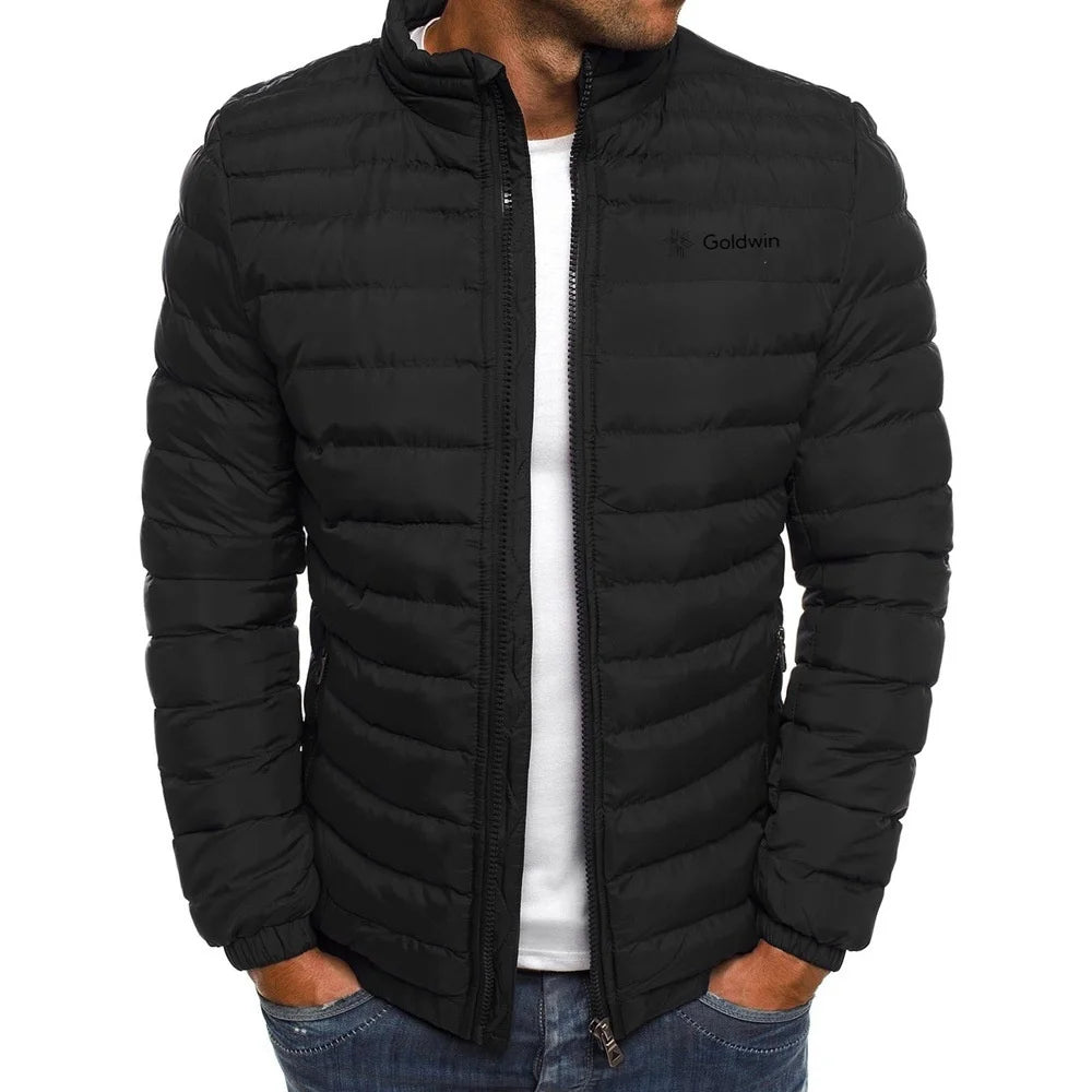 Men's Collar Parker Zipper Filled Jacket