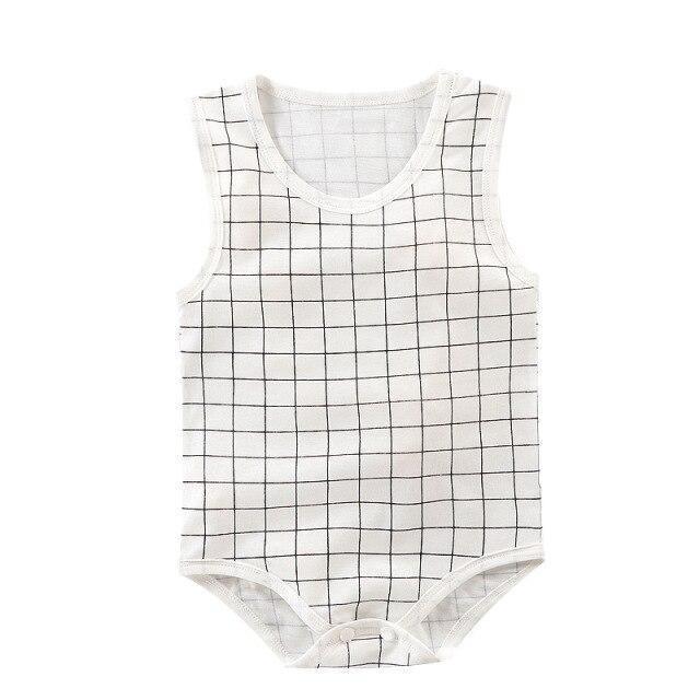 0-2 Years Baby Sleeveless Casual Jumpsuit Allmartdeal