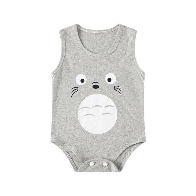 0-2 Years Baby Sleeveless Casual Jumpsuit Allmartdeal