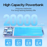 22.5W Power Bank 20000mAh 5V/3A Fast Charging Allmartdeal