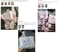 22pieces Newborn Baby Clothing Set 0-6months Allmartdeal