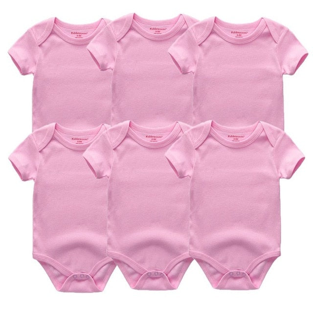 6Pcs/Lot Baby Short Sleeve Overalls Jumpsuit Allmartdeal