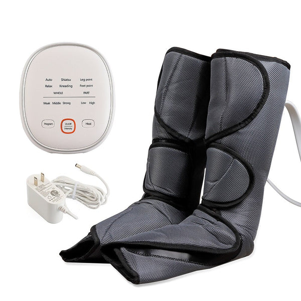 Air Compression Pneumatic Foot and Calf Heated Air Wraps Massager Allmartdeal