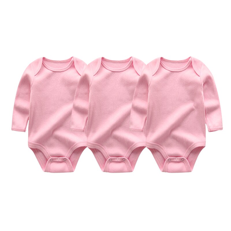 Baby Long Sleeve Cotton Bodysuit Allmartdeal