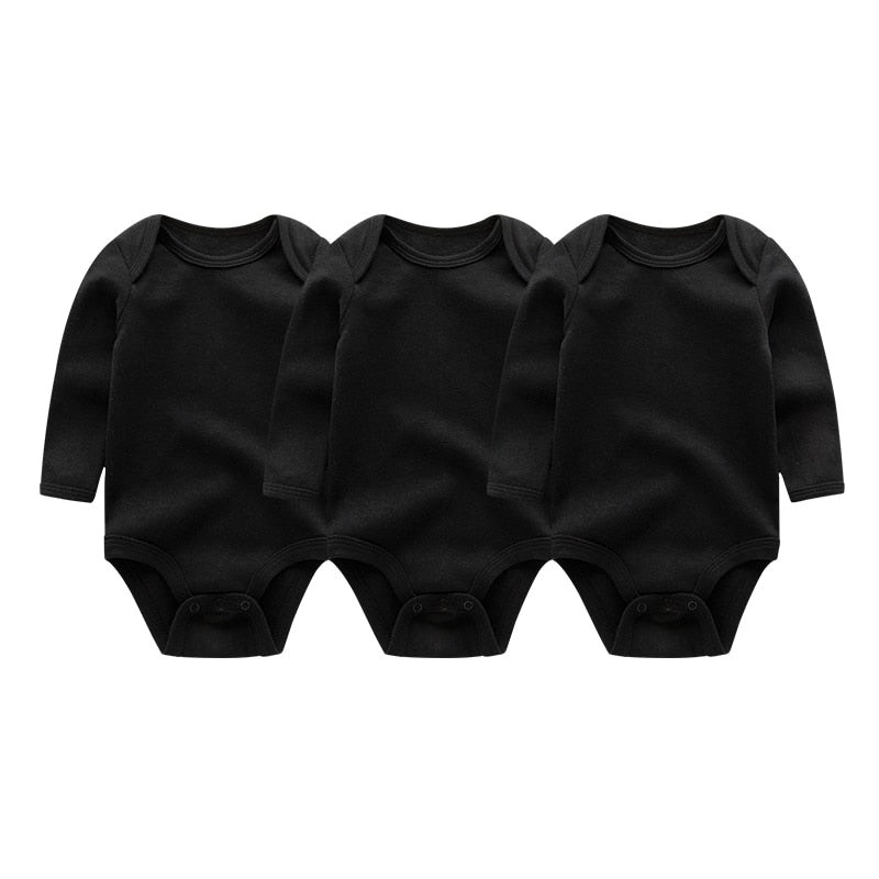 Baby Long Sleeve Cotton Bodysuit Allmartdeal