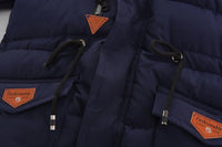 Boys Plus Velvet Fashion Zipper Hooded Jacket Allmartdeal