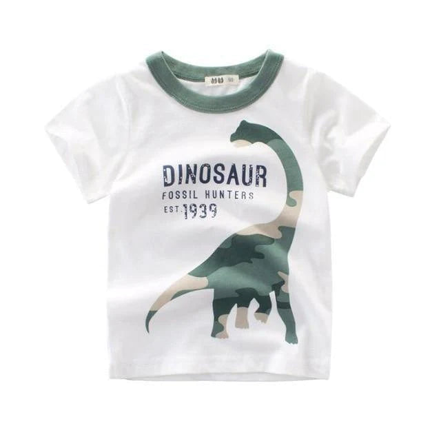 Boys Short Sleeve T-Shirt Cotton Allmartdeal