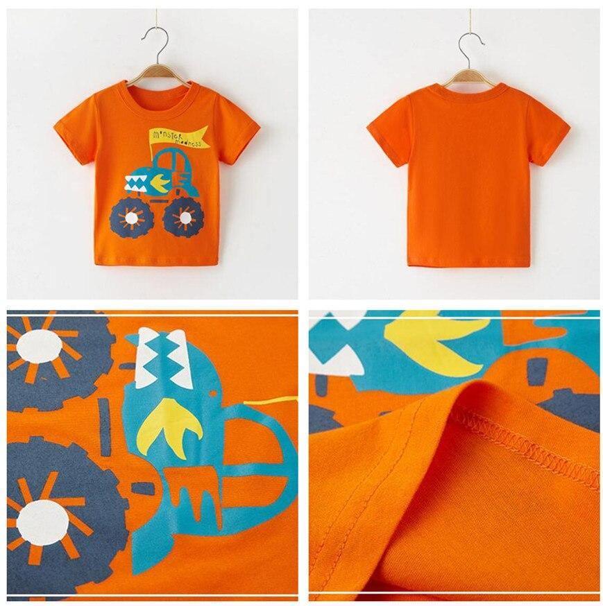 Boys Short Sleeve T-Shirt Cotton Allmartdeal