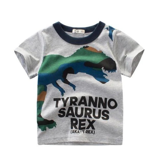 Boys Short Sleeve T-Shirt Cotton Allmartdeal