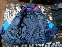 Boys Stripe Down Warm Hooded Jacket Allmartdeal