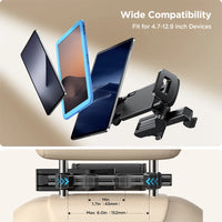 Car Headrest Folding Tablet iPad Holder Allmartdeal