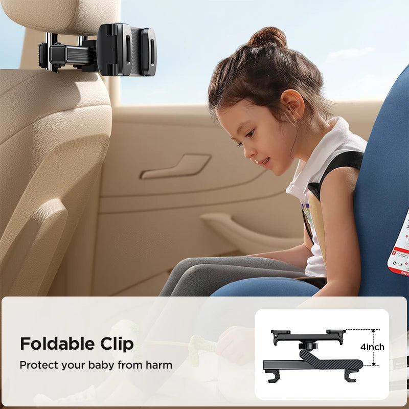 Car Headrest Folding Tablet iPad Holder Allmartdeal