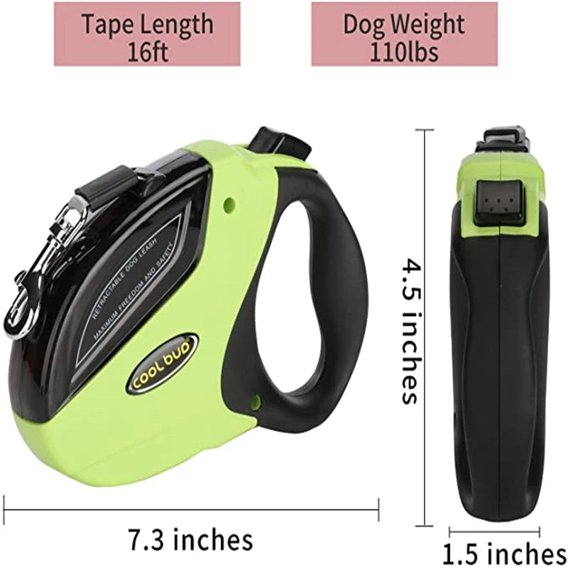 Dog 5M Leash Automatic Retractable Durable Leash Allmartdeal