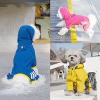 Dog Reflective Waterproof Raincoat Jumpsuit Jacket Allmartdeal