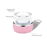 Facial Deep Cleansing Electric Ultrasonic Silicone Brush Allmartdeal