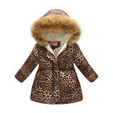 Girls Fashion Printed Thick Hooded Jacket Allmartdeal
