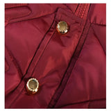 Girls Fur Collar Hooded Zipper Windproof Jacket Allmartdeal