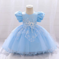 Girls Snowflake Little Princess Christmas Party Dress Allmartdeal