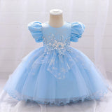 Girls Snowflake Little Princess Christmas Party Dress Allmartdeal