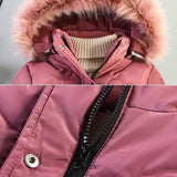 Girls Warm Fashion Windproof Coat Allmartdeal