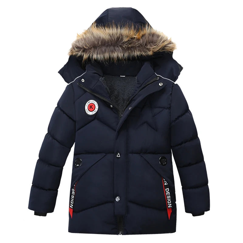Children's Warm Outerwear Jacket