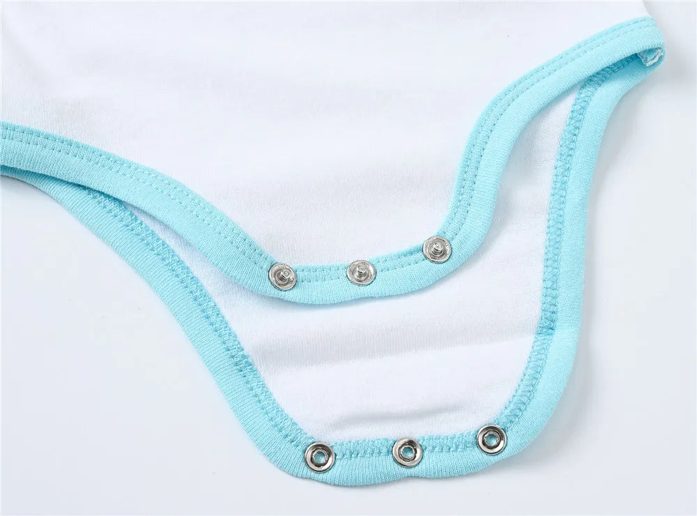 Baby Newborn 6Pcs/lot Short Sleeve Cotton Bodysuit