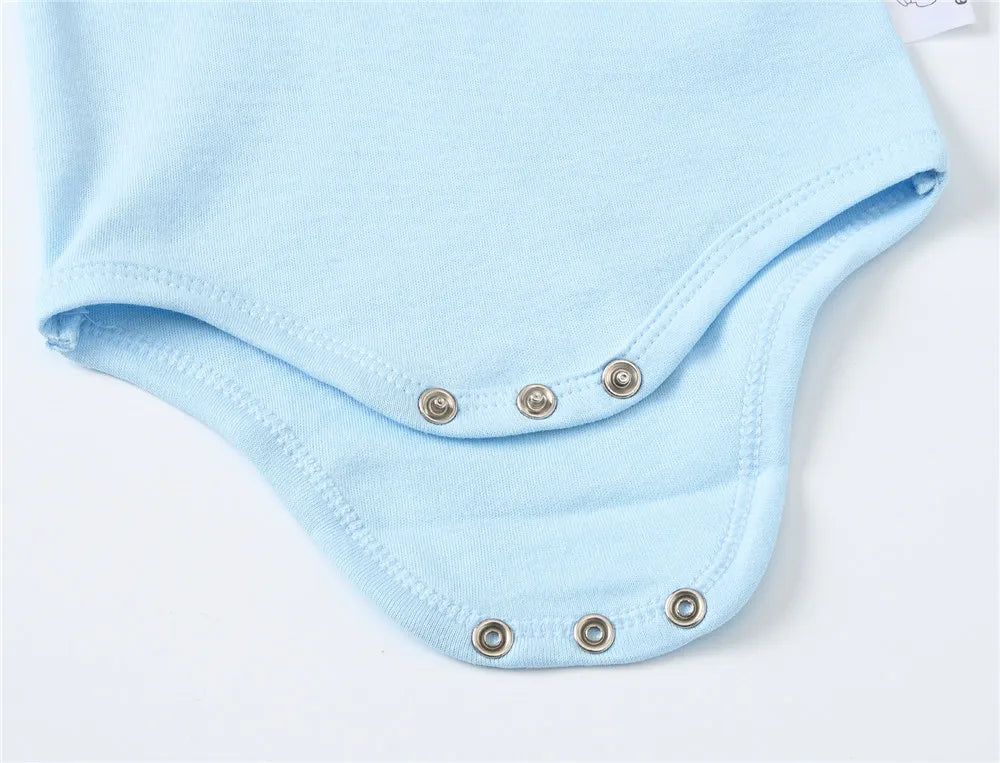 Baby Newborn 6Pcs/lot Short Sleeve Cotton Bodysuit