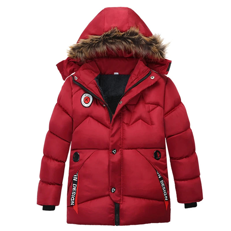 Children's Warm Outerwear Jacket