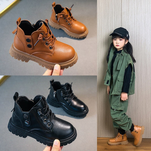 Kids British Style Shoes Boots Allmartdeal