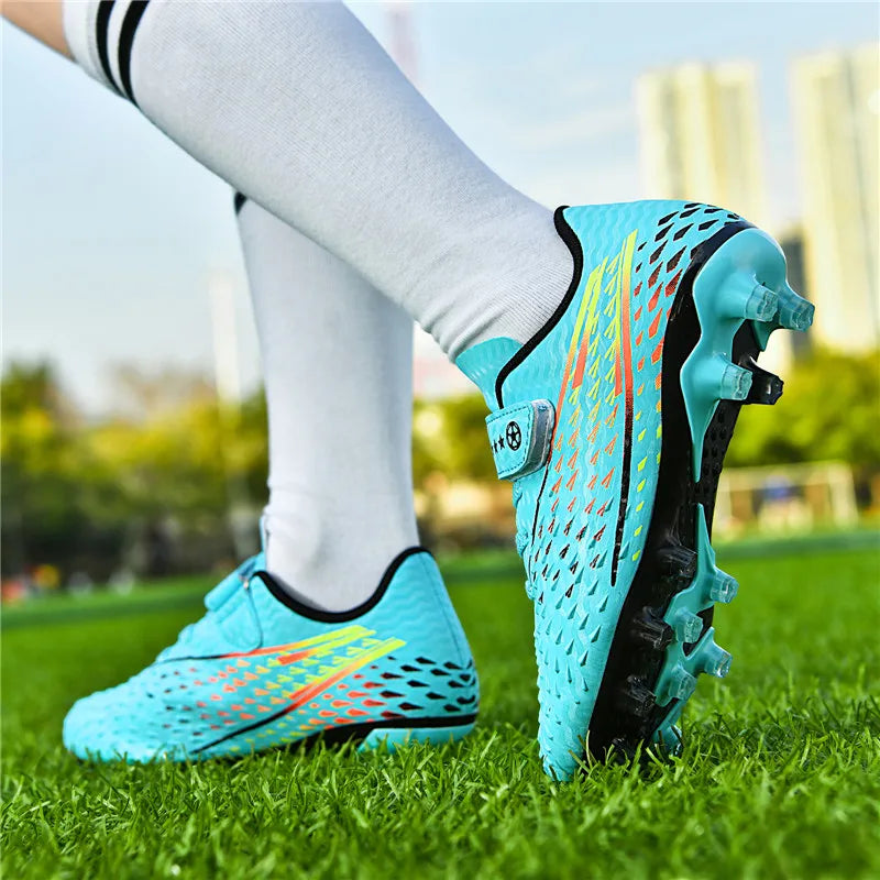 Kids High Quality Non-Slip Soccer Sneakers Cleats Allmartdeal