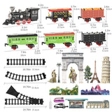 Kids Railway Locomotive Engine Educational Electric Train Toy Set Allmartdeal