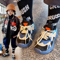 Kids Unisex Sport Brushed Warm Sneakers Allmartdeal