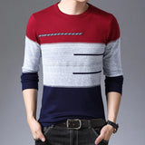 Men Cotton Slim Fit Pullover Sweater Allmartdeal